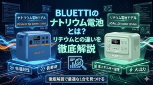 BLUETTIのナトリウム電池とは？リチウムとの違いを徹底解説 _