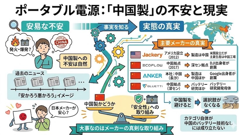 「中国製だから不安…」実態は多くの競合他社も