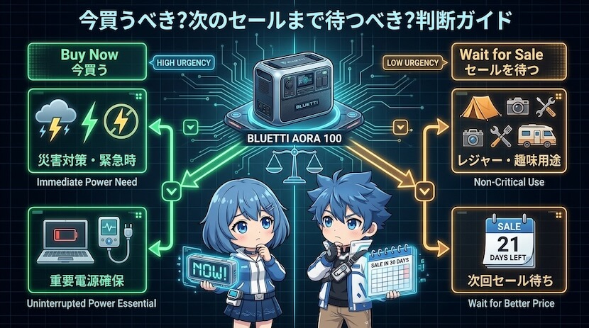 今買うべき?次のセールまで待つべき?判断ガイド