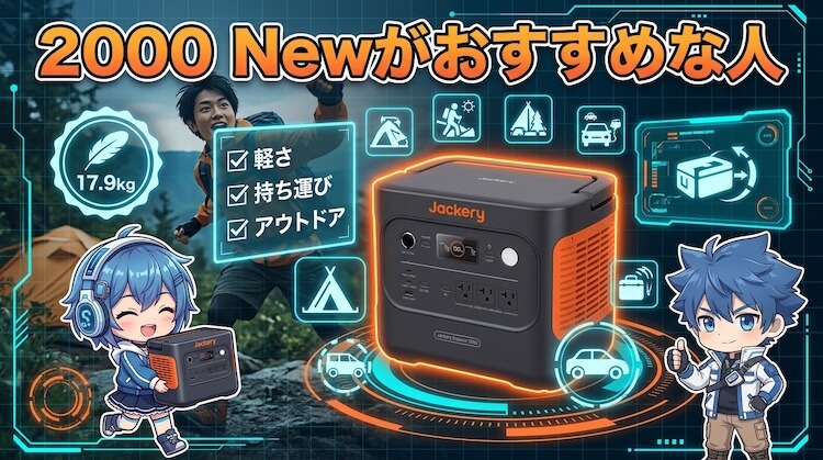 ジャクリ 2000 Newがおすすめな人
