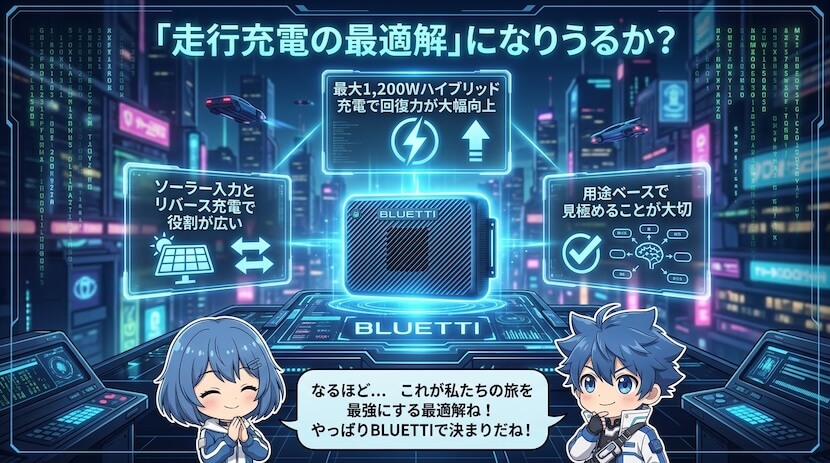 まとめ|Charger 2は「走行充電の最適解」になりうるか