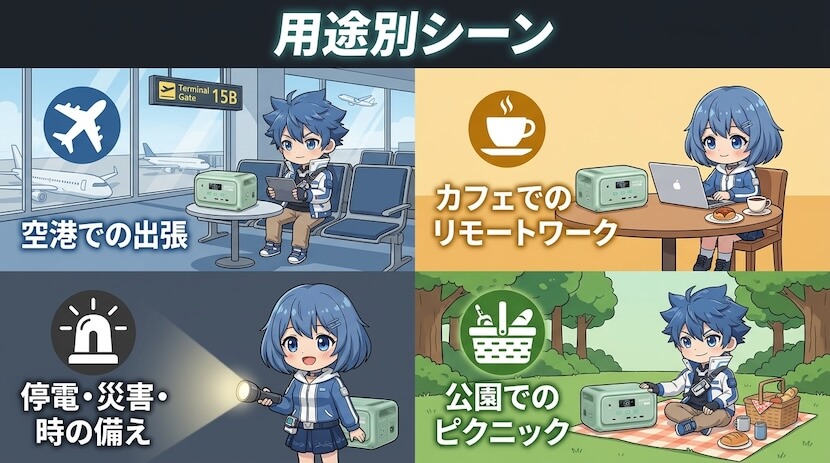 用途別 ― AORA 10は自分に合う？