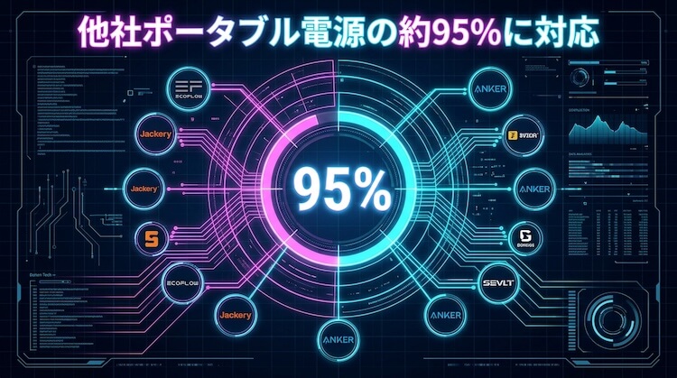 他社製約95%対応