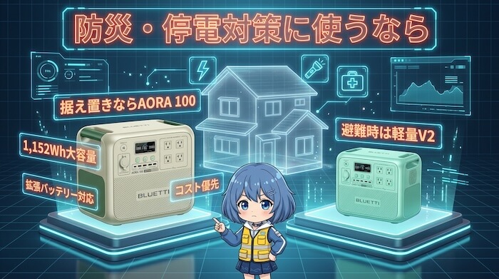 防災・停電対策