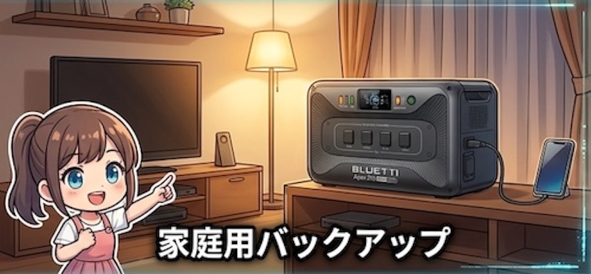 家庭用バックアップ電源
