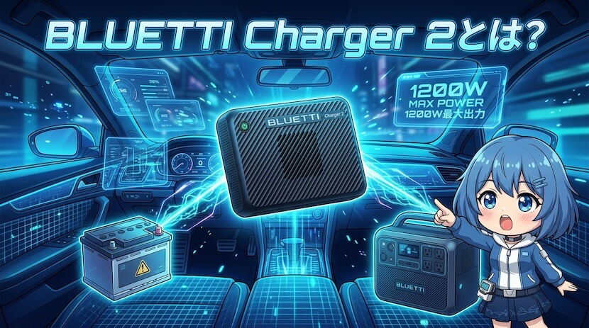 BLUETTI Charger 2とは?|走行充電の“次のステージ”