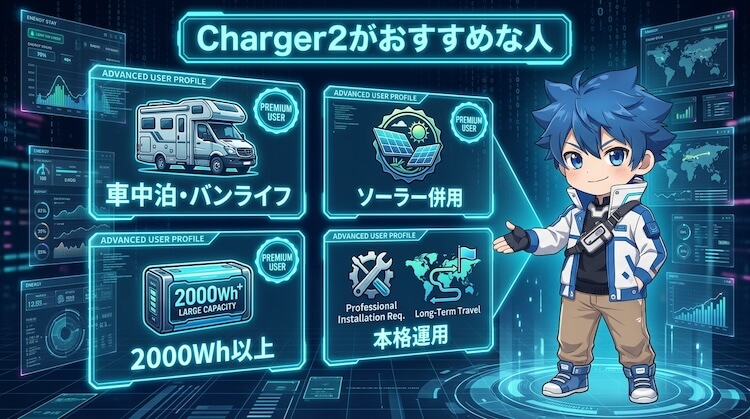 Charger2がおすすめな人