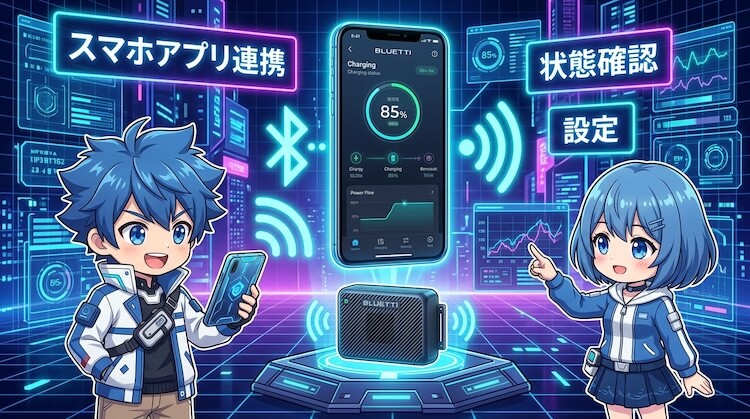 スマホアプリ連携で状態確認と設定がしやすい