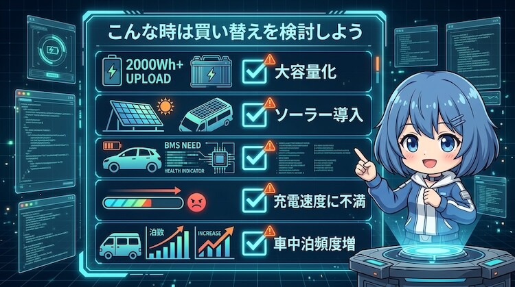 こんな時は買い替えを検討しよう