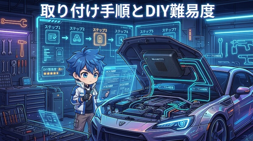 取り付けは自分でできる?|DIYの手順と正直な難易度