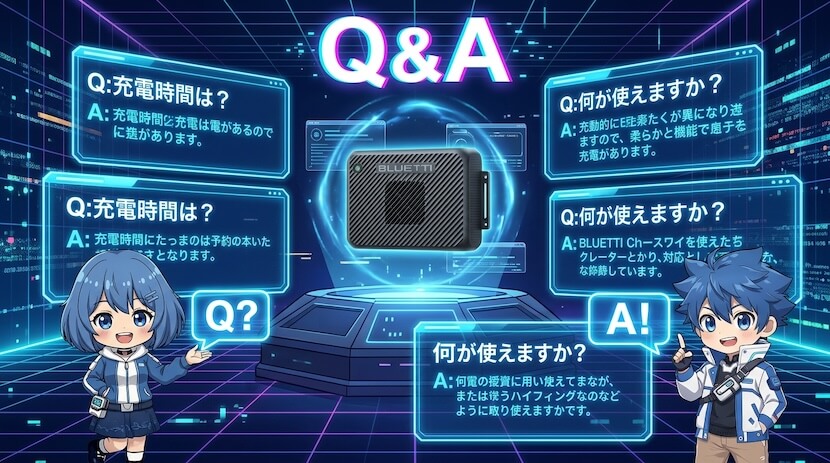 BLUETTI Charger 2のよくある質問(FAQ)