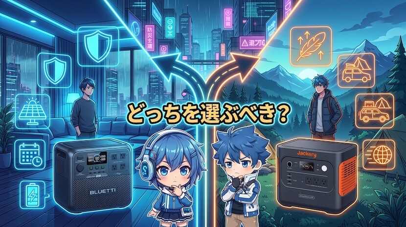 ブルーティAORA 200とジャクリ 2000 New|どっちを選ぶべき?