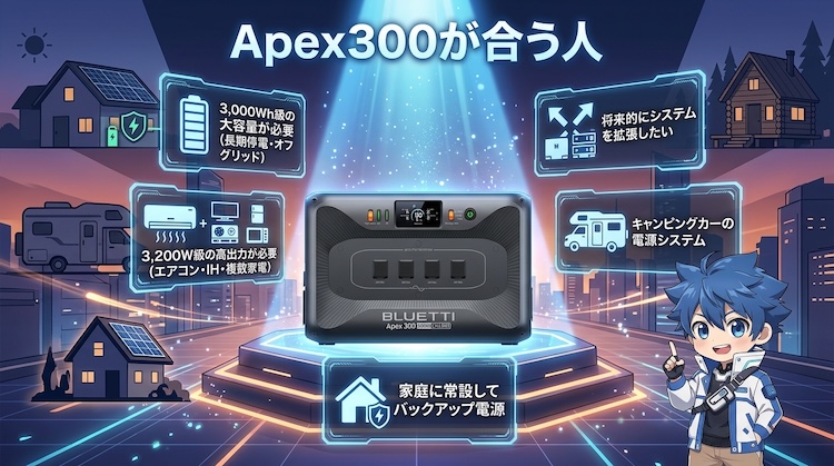 Apex300が合う人