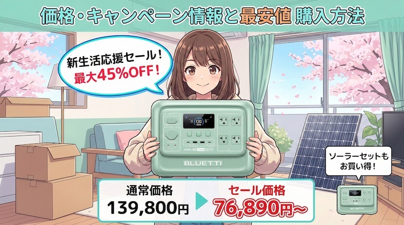 価格・キャンペーン情報と最安値 購入方法