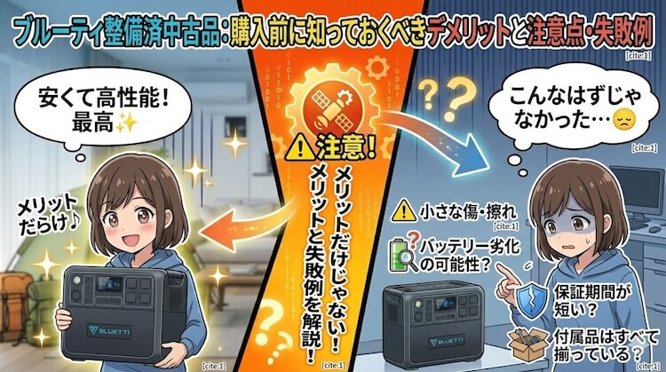 購入前に知っておくべきデメリットと注意点・失敗例