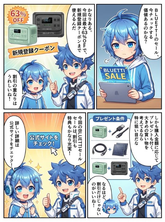 BLUETTIお出かけ応援セール、今どこがお得？